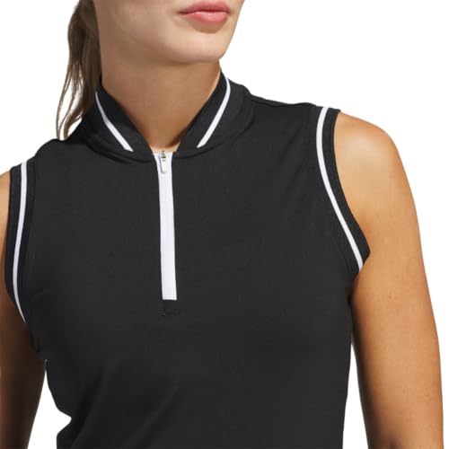 Women's Ultimate365 Quarter-Zip Sleeveless Polo Shirt