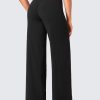 Womens Butterlift High Waisted Wide Leg Pants with Pockets 29"/31"/33" - Yoga Lounge Buttery Soft Comfy Casual