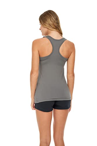 Women's Racerback Tank Tops | Ultra Soft Cotton Stretch Spandex Sport Tanks | Multi Packs & Colors