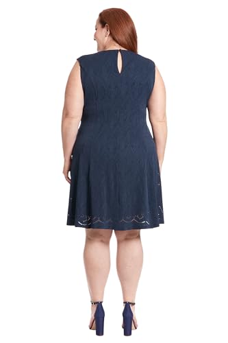Keyhole Neck Fit and Flare Summer Casual Dresses for Women