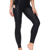 Women's High Waist Yoga Pants Soft Tummy Control Athletic Workout Leggings with Deep Pockets