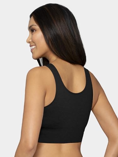 Women's 360 Stretch Longline Sport, Comfortable Wireless Bras, Seamless Full-Coverage for a Natural Shape