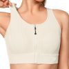Front Closure Sports Bras for Women High Support Large Bust Supportive Sports Bra High Impact for Running