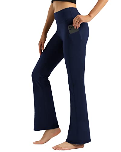 31yL6DK-BwL.jpg Women High Waisted Leggings with Pockets 30" Tummy Control Workout Running Yoga Pants