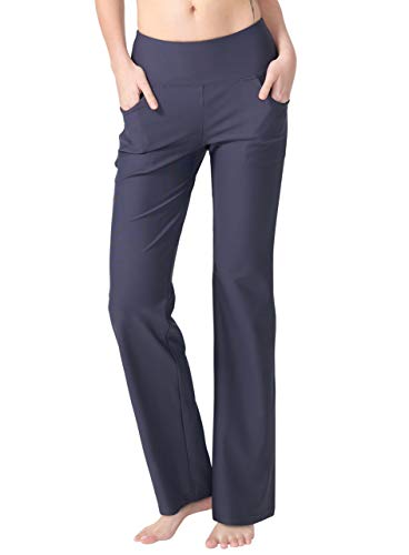 Women's Bootcut Yoga Pants with Pockets High Waist Bootleg Yoga Workout Pants for Women