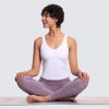 31zQnzPGrZL.jpg Women's Longline Sports Bra Wirefree Padded Workout Yoga Tank Top