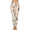 Hoopoe Bird Watercolor Women's Yoga Pants Stretch Leggings with Pockets High Waist for Workout