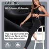 Soft Leggings for Women - High Waisted Tummy Control No See Through Workout Yoga Pants