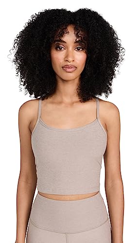 Women's Spacedye Slim Racerback Cropped Tank