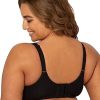 Fit For Me By  Women's Plus Size Cotton Unlined Underwire Bra-Pinch-Free Straps - Side and Back Smoothing