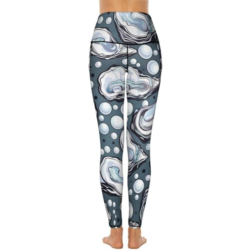 41EFw4BvHzL.jpg Oyster Women's Yoga Pants Stretch Leggings with Pockets High Waist for Workout