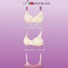 Fit For Me By  Women's Plus Size Cotton Unlined Underwire Bra-Pinch-Free Straps - Side and Back Smoothing