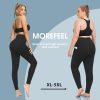 Plus Size Leggings for Women with Pockets-Stretchy XL-5XL Yoga Pants Tummy Control High Waist Workout Leggings