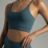 41MnmgptgdL.jpg Women's Dreamlux Bowknot Strappy Sports Bras Light Impact Workout Yoga Tops