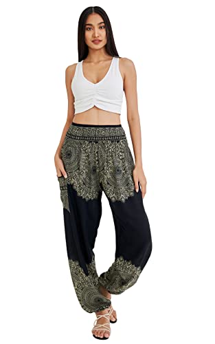 Boho Pants for Women - Hippie Harem Pants Women - Womens Yoga Pants – Comfy Bohemian Flowy Hippie Clothes