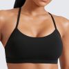 41Qw-LvupoL.jpg Butterluxe Womens Y Back Sports Bra - Padded Racerback Low Impact Spaghetti Thin Strap Workout Yoga Top