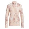 Women's Ultimate365 Printed Quarter-Zip Mock Long Sleeve Shirt