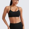 41TdrubxXbL.jpg Butterluxe Womens Y Back Sports Bra - Padded Racerback Low Impact Spaghetti Thin Strap Workout Yoga Top