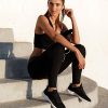 41U0Cz4wrmL.jpg 4 Pack Leggings for Women with Pockets- High Waisted Tummy Control for Workout Running Capri Yoga Pants