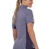 Women's Breeze Ice Fil Short Sleeve Horse Riding Shirt – Ultra-Lightweight Cooling Equestrian Top, Great for Summer
