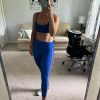 High Waist Yoga Pants Tummy Control Workout Running Yoga Leggings for Women M-2XL