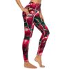 Fresh Cherry Fruits Women's Yoga Pants Stretch Leggings with Pockets High Waist for Workout