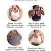 Sports Bras for Women - Workout Bras for Women, Plus Size Sports Bra, Workout Tops for Women High Support