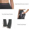 41aRsQOtOL.jpg 3 Packs Women's Flare Leggings with Pockets, Soft High Waisted Tummy Control Bootcut Workout Yoga Pants
