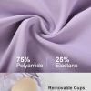 Sports Bras for Women, Supportive Longline High Neck Sports Bra Push Up Workout Built in Bra Crop Tank Tops