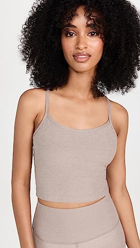 Women's Spacedye Slim Racerback Cropped Tank