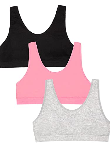 Girls' Seamless Stretch Sports Bra