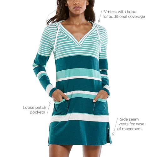 UPF 50+ Women's Catalina Beach Cover-Up Dress - Sun Protective