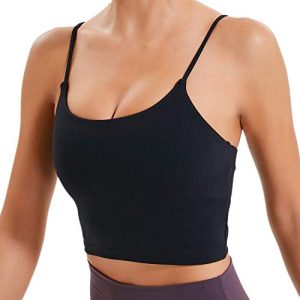 Women Padded Sports Bra Fitness Workout Running Shirts Yoga Tank Top