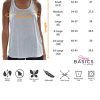 Women's Everyday Flowy Burnout Slub Racer Back Active Workout Tank Tops- 10 Pack