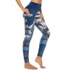 Sailing Ship Women's Yoga Pants Stretch Leggings with Pockets High Waist for Workout