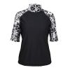 Women’s Aloha Short Sleeve Sun and Swim Shirt with UPF 50+ Sun Protection – Womens Short Sleeve Rash Guard