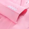 Men's Suit Slim Fit 2 Button 2 Piece Suits for Men Party Formal Dress Solid Tuxedo Blazer Jacket Pants Set