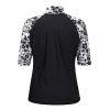 Women’s Aloha Short Sleeve Sun and Swim Shirt with UPF 50+ Sun Protection – Womens Short Sleeve Rash Guard