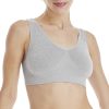 Women's Cozy Wireless Bra, Full-Coverage Pullover Bra, Seamless T-Shirt Bra
