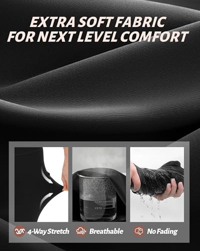 41pQIoMCmKL.jpg 4 Pack Leggings for Women with Pockets- High Waisted Tummy Control for Workout Running Capri Yoga Pants
