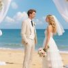 Men's Linen Suit 2 Piece Slim Fit Summer Beach Wedding Dress Tux Prom Suit Blazer Jacket and Pants