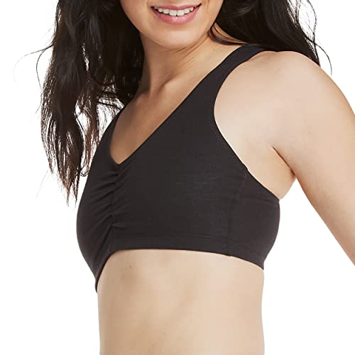 Women's X-Temp Wireless Low-Impact Stretch Pullover Racerbacj Bra, 2-Pack