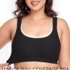 Womens Wireless Push Up Bras for Women No Underwire Seamless Full Coverage Supportive T Shirt Everyday Bras