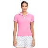 Women's Polo Shirt Performance Stretch Short Sleeve