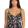 Women's Dream in Bloom Crinkly Viscose Maxi Dress – Adjustable Straps for Effortless Summer Style