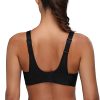 High Impact Sports Bras for Women Plus Size Non Padded Wirefree Workout Bra Bounce Control