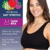 Women's Multi-Pack Tank Top Style Sports Bra
