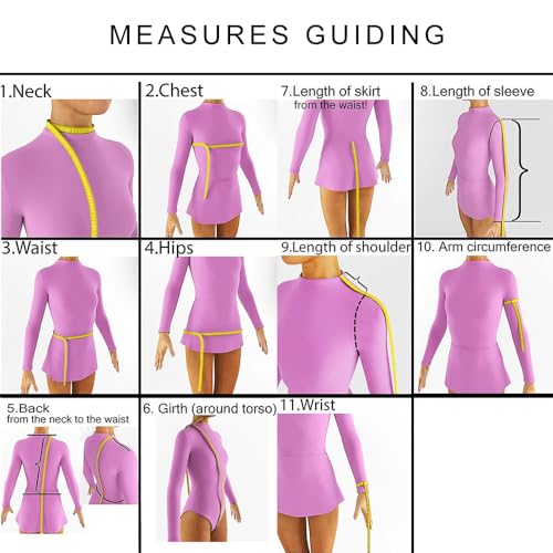Ice Figure Skating Dress Girls Women Elegant Quality Crystals Competition Ice Dance Skirt Competition