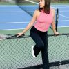 Bootcut Yoga Pants with Pockets for Women 30" Wide Leg Pants High Waist Tummy Control Workout Yoga Pants