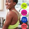 Women’s 4 Pack Racerback Sports Bralette Seamless Wireless Comfort Bra